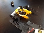 Yellow Machine Motor vehicle Font Space